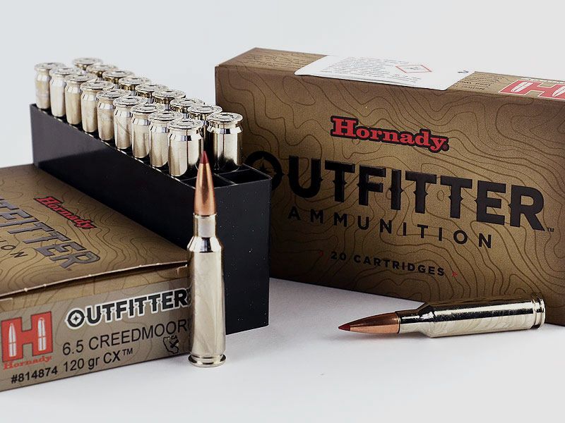 Hornady OUTFITTER CX 6,5 Creedmoor 120 grs 1 paquete (20 disparos a 2,75 €*)