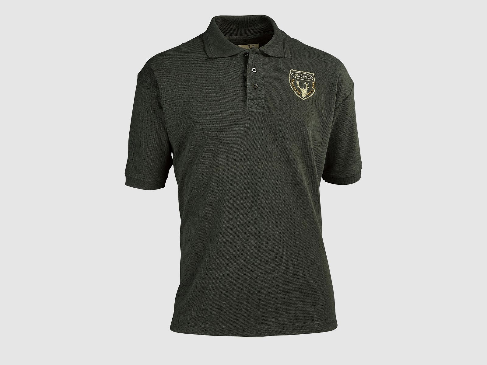 Hubertus Herren-Poloshirt Piqu