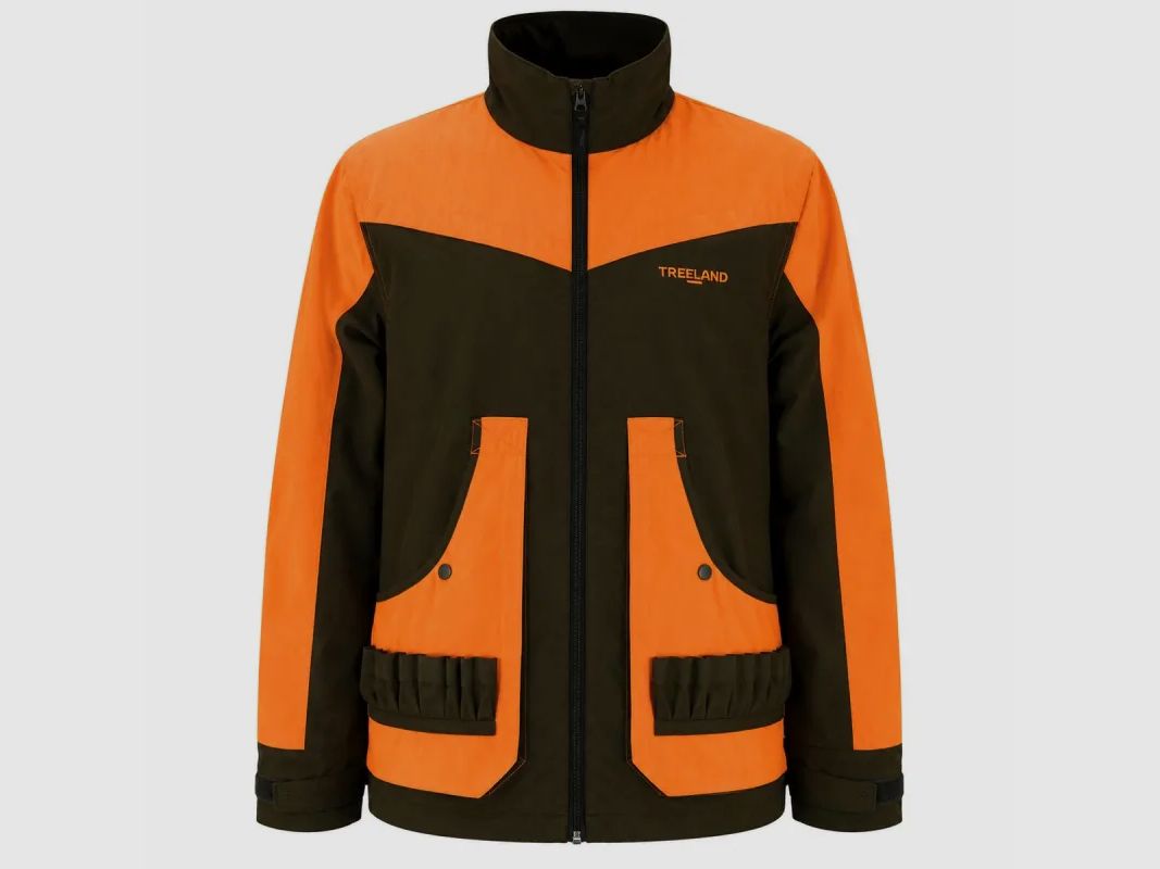 Giacca Treeland Apertura Idrorepellente Arancione Marrone S a 3XL, immagine 2 di 8