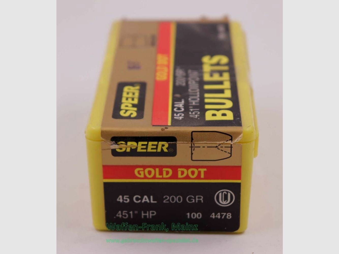 Speer / USA FFW-Geschosse, Anbruch .45 (.451)