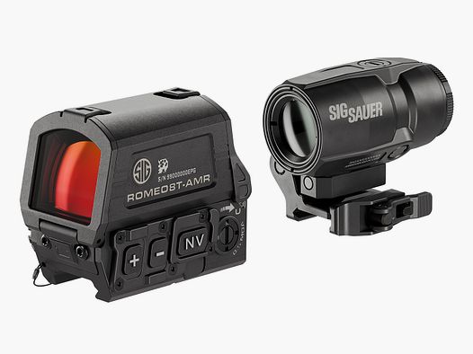 SIG SAUER ROMEO8T-AMR Set Red Dot + JULIET3T-AMR Magnifier