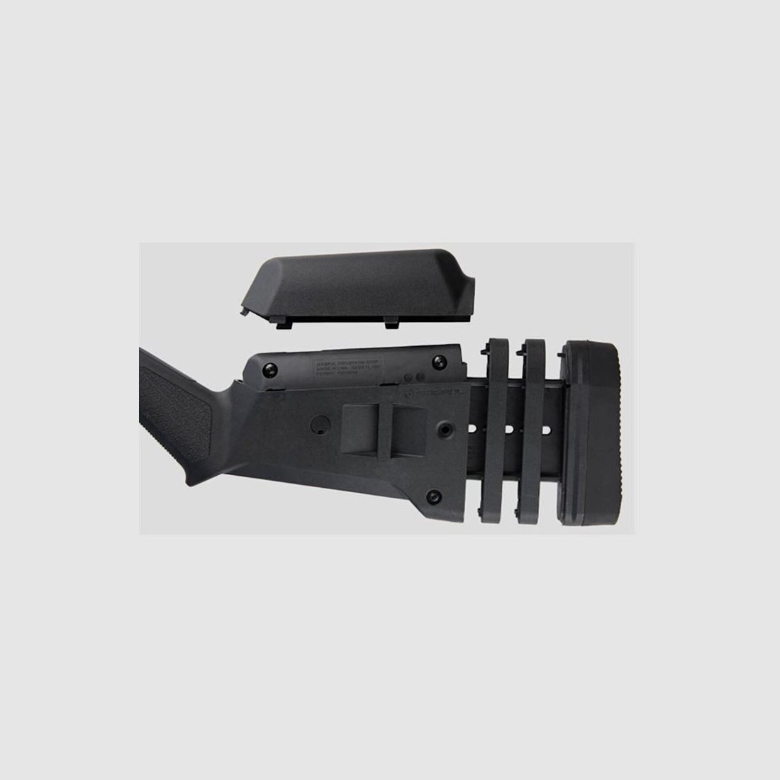 Crosse Magpul SGA ambidextre pour 12GA Remington 870 noire, image 2 sur 2