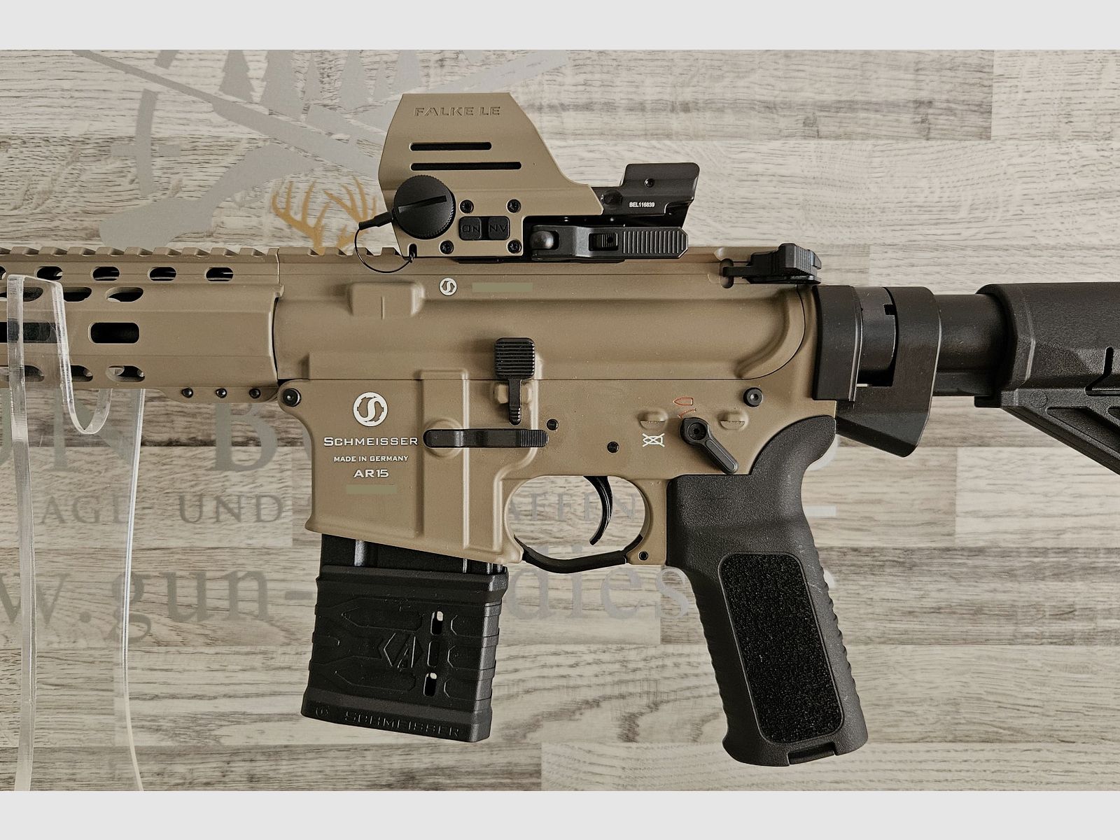 Schmeisser AR-15 M4FL FDE 14,5" Cal. .223Rem. - complete set - free shipping - new from specialist dealer