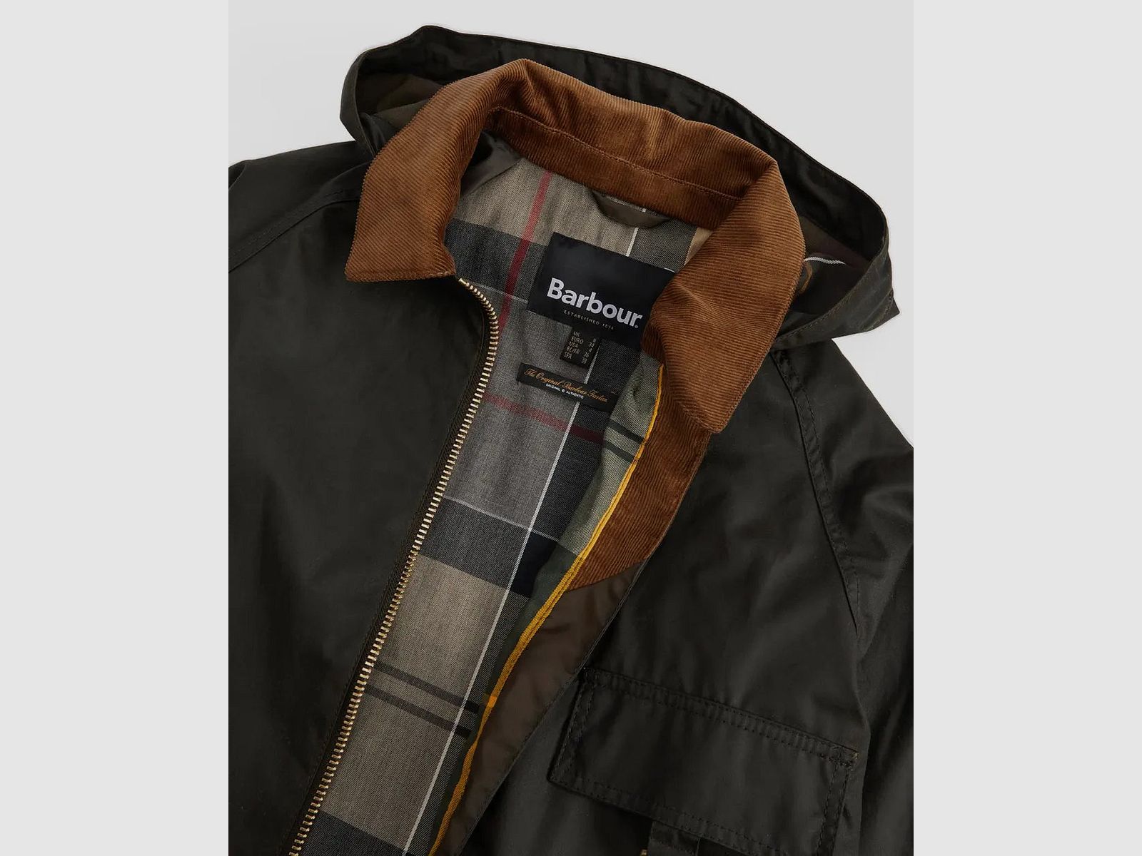 Barbour moderne Damen Wachsjacke Highclere