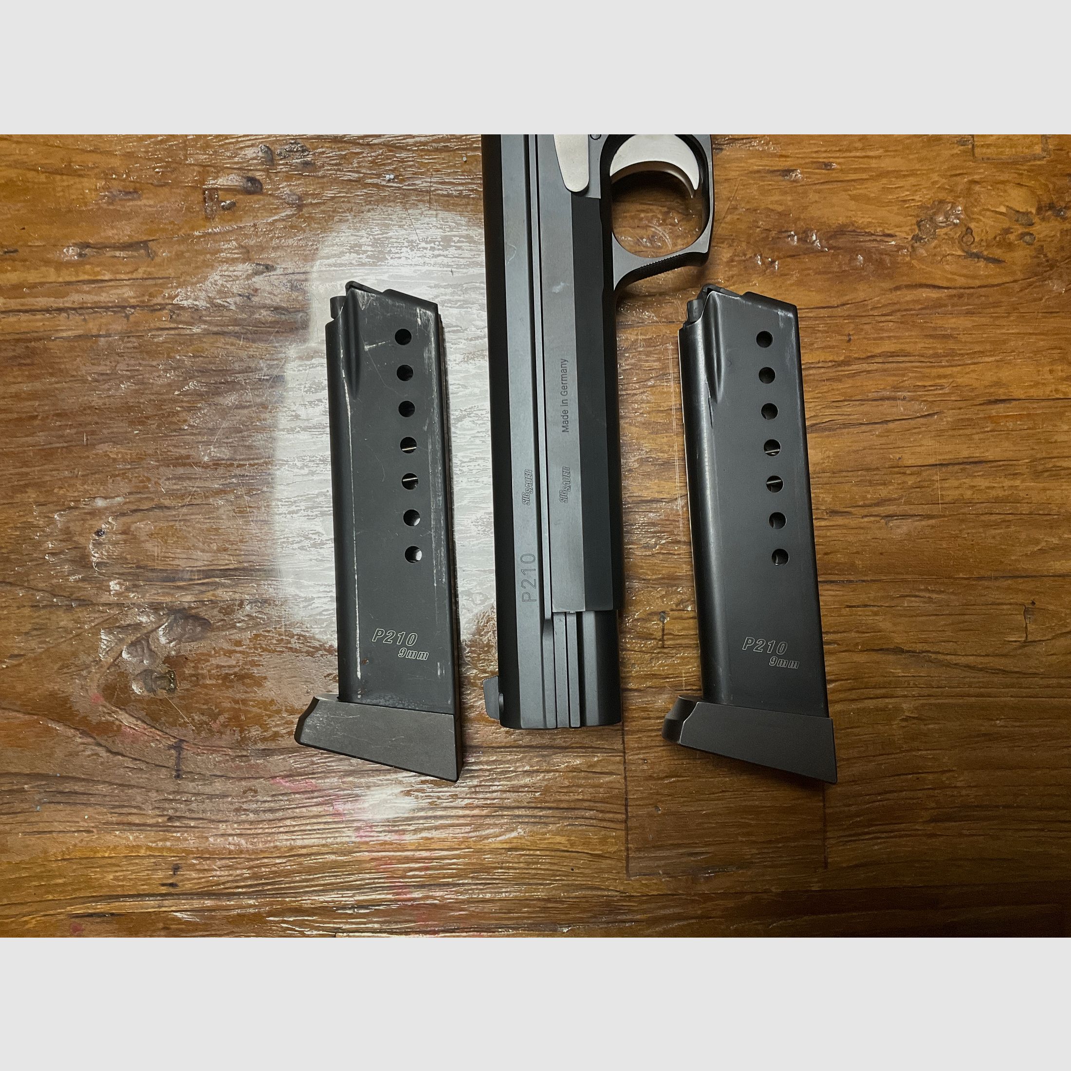 SIG P210 Super Target 6 inches, 9 mm Para