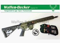 Schmeisser (Waffen Schumacher) Schmeisser AR15-9 M4FL 14,5" 9mm Luger, OD-green
