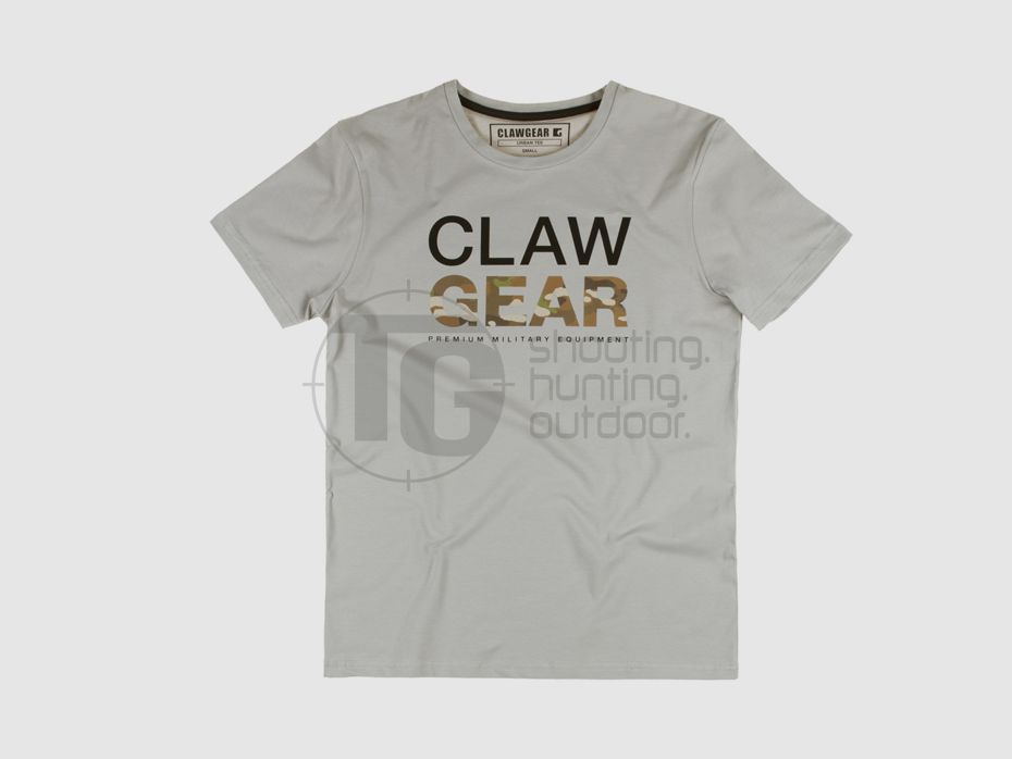 Clawgear MC Tee Grigio Chiaro