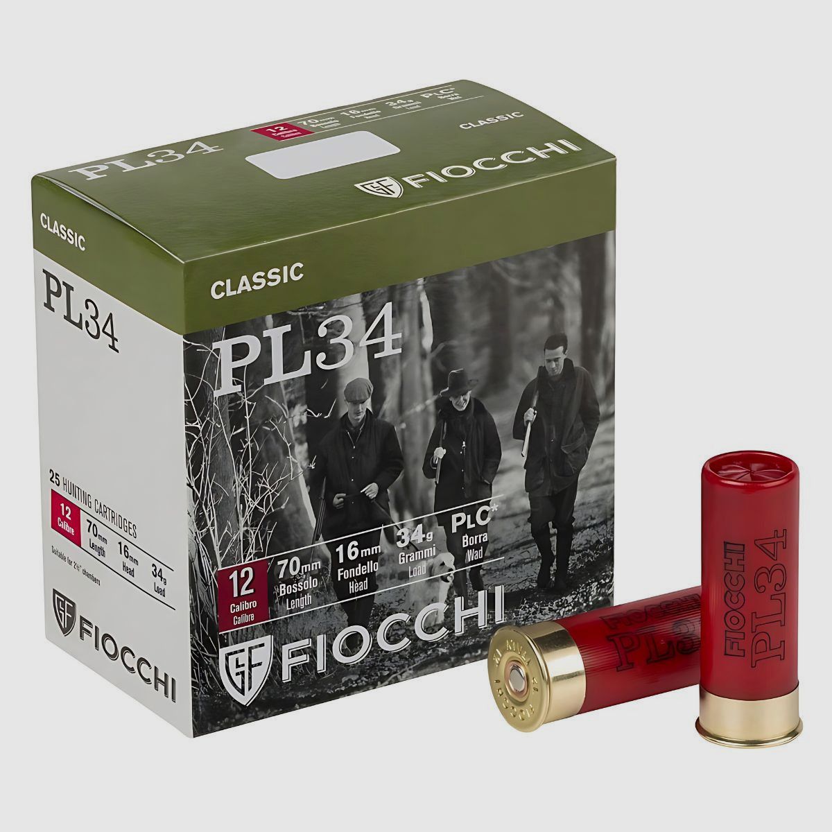 12/70 Fiocchi PL34 0 34g, zdjęcie 1 z 2