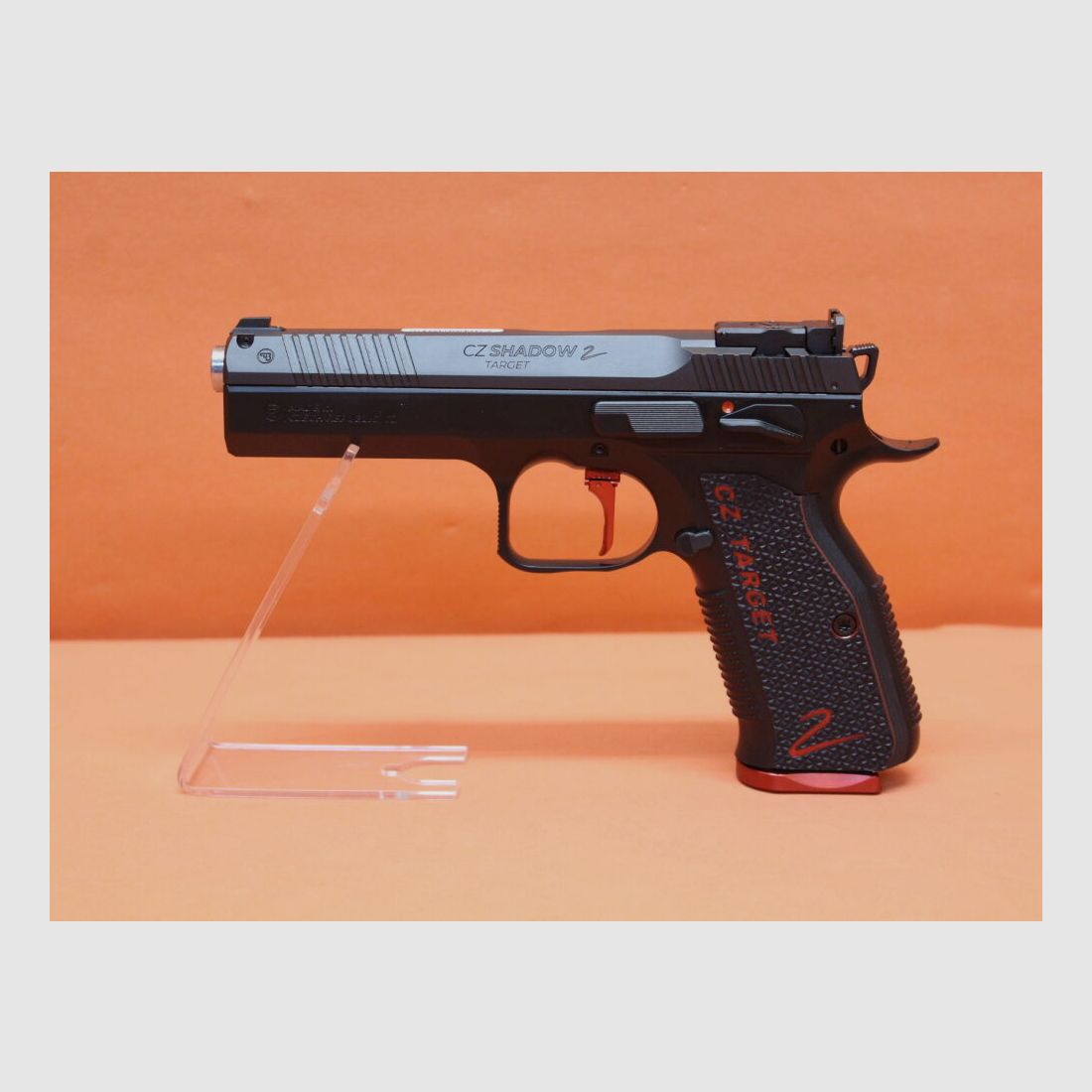 CZUB CZ Ha.Pistole 9mmLuger CZUB CZ SHADOW 2 TARGET 5" SA-Abzug/ 122mm Lauf/ @3 Magazine CZ 75 (9mmPara/9x19)