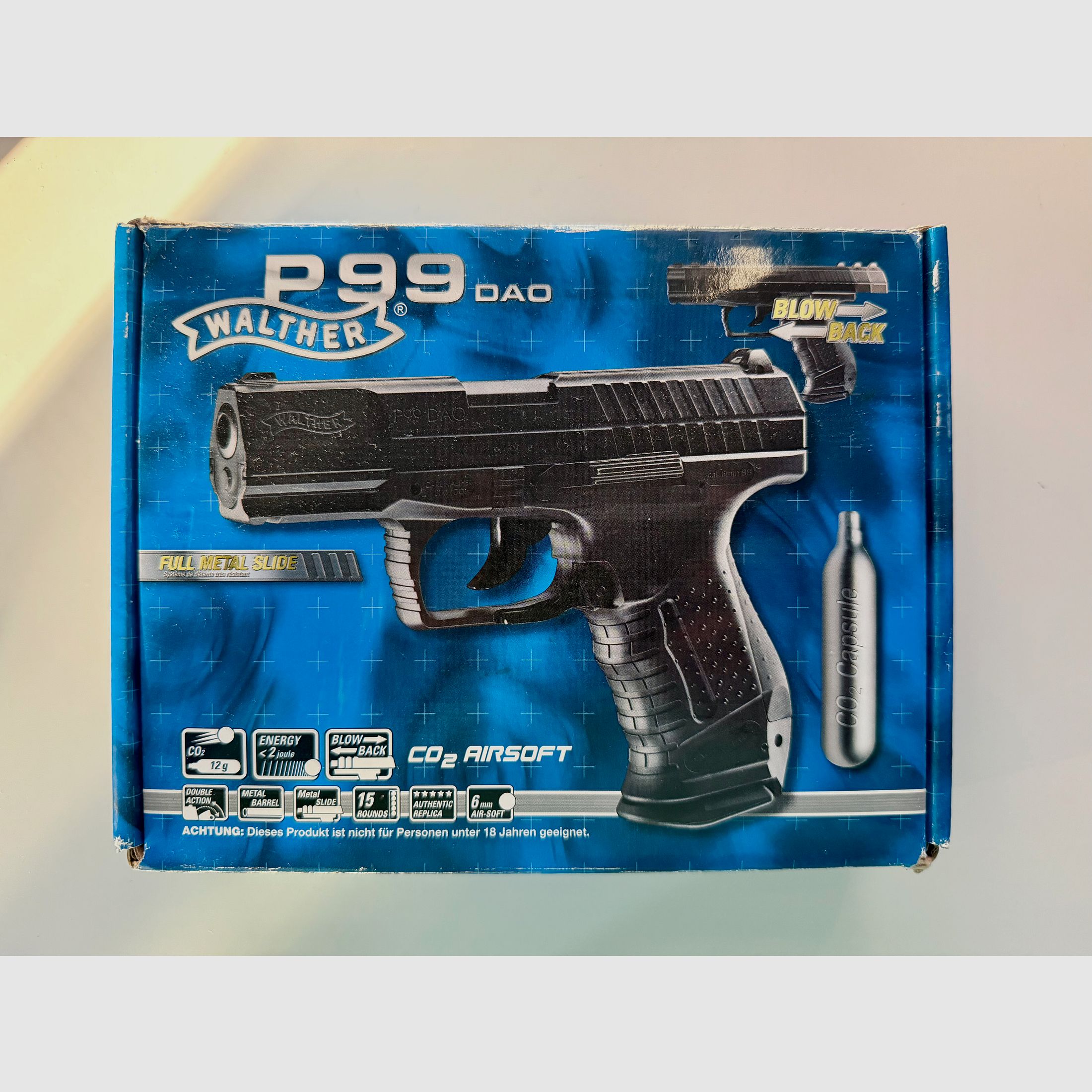 Umarex Walther P99 DAO CO2 Softair