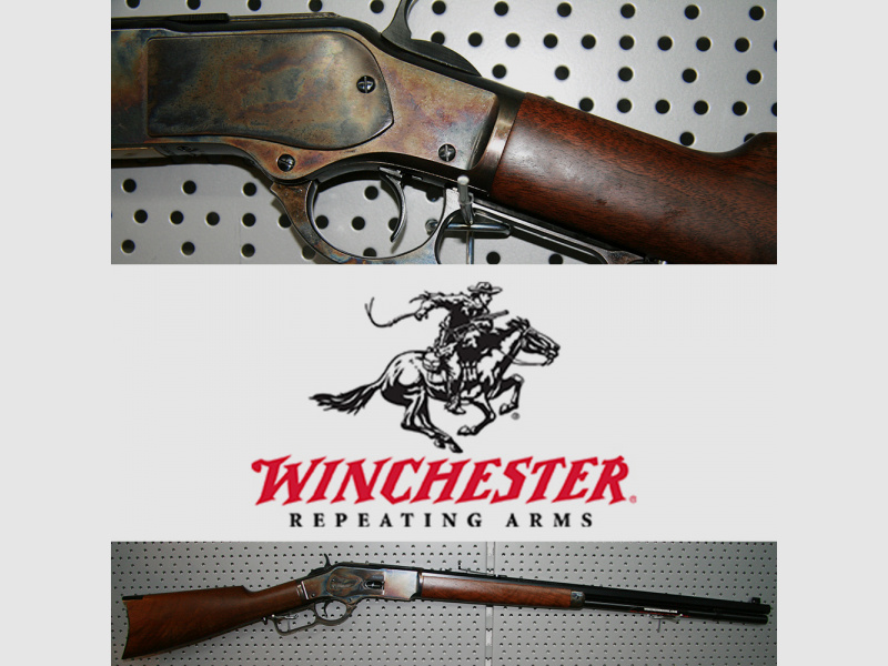 WINCHESTER M73 Sporter Unterhebelrepetierbüchse UHB .357Mag/24 Zoll/14-Schuss Achtkant/Buntge > NEU