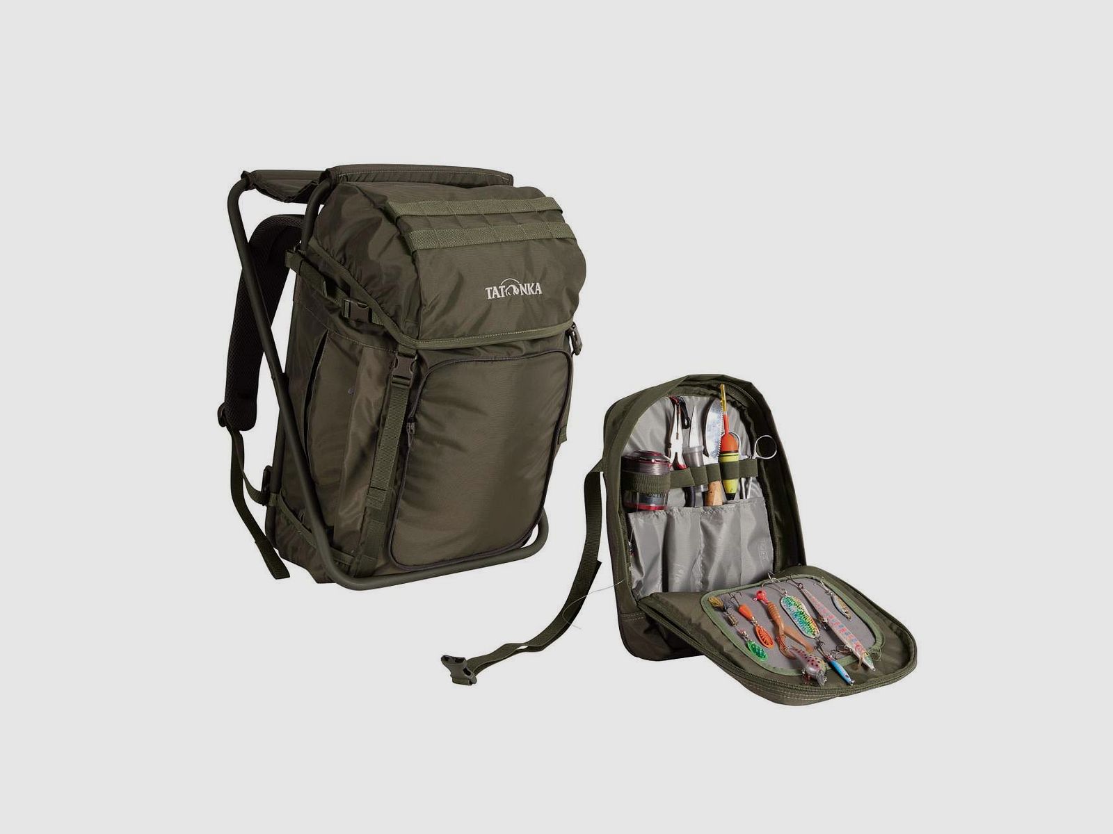 Tatonka Petri Chair – Mochila de pesca con asiento integrado, imagen 3 de 3