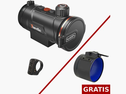 ThermTec HUNT 650 PRO Wärmebild-Vorsatzgerät - Lieferumfang ohne Adapter
