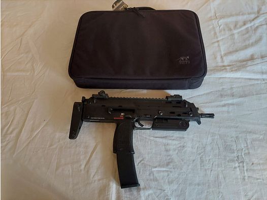 HK Mp7A1 6mm GBB + Tasmanian Tiger Tasche 