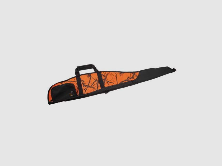 Geweerfutraal Chauda met Zak 120cm Oranje Camo | Januel, afbeelding 1 van 5