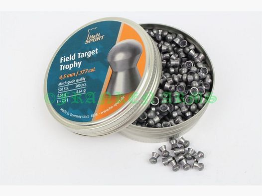 Trophée H&N Field Target 4,52 mm 500 pièces