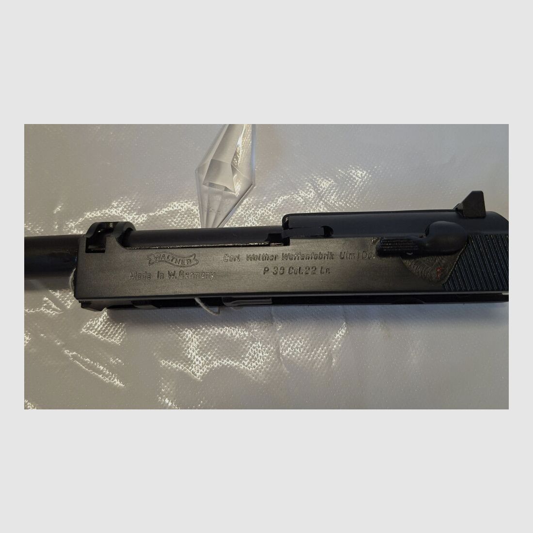 Walther P 38 und Wechselsystem P 38 22 lr
