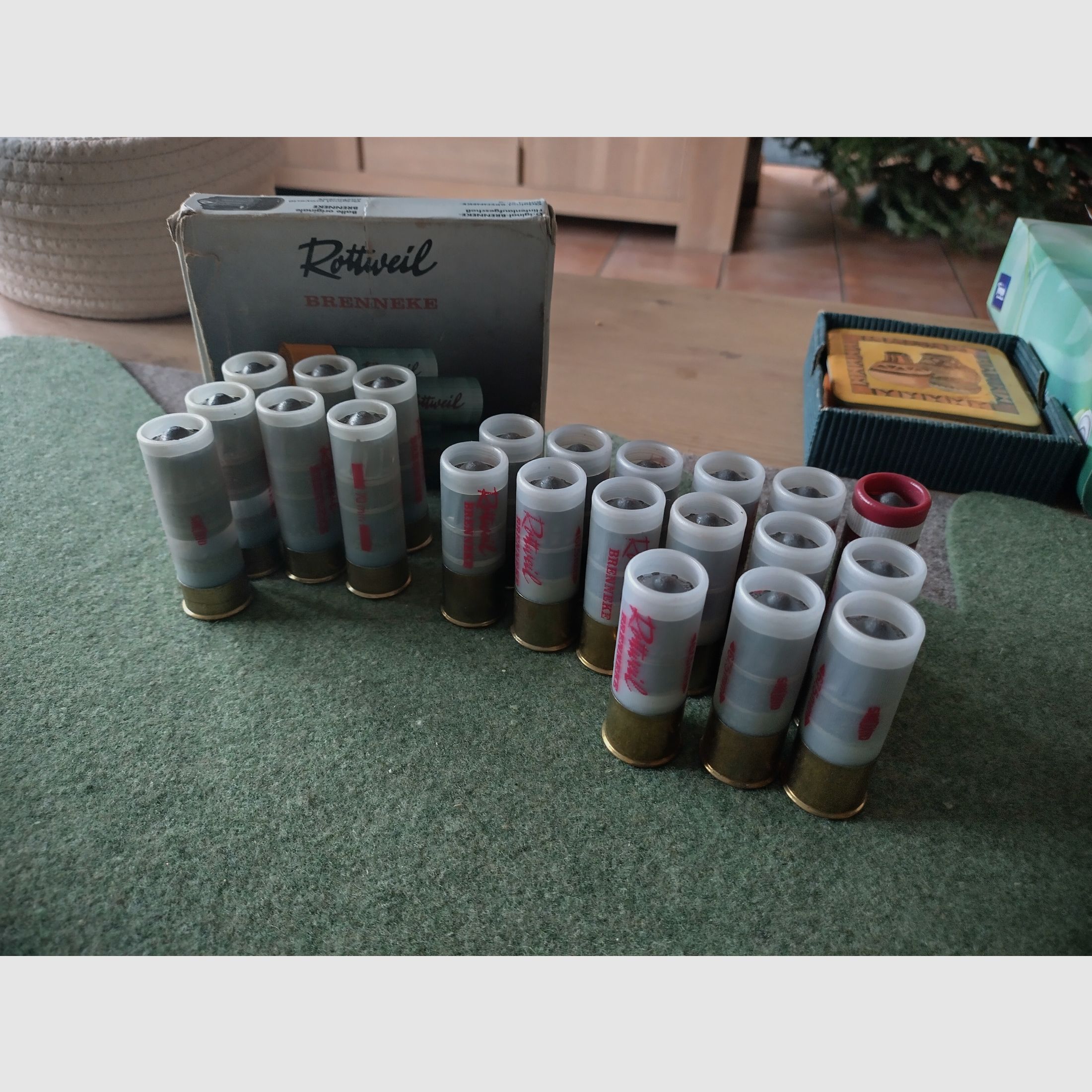 22 Flintenlaufgeschosse Cal. 12