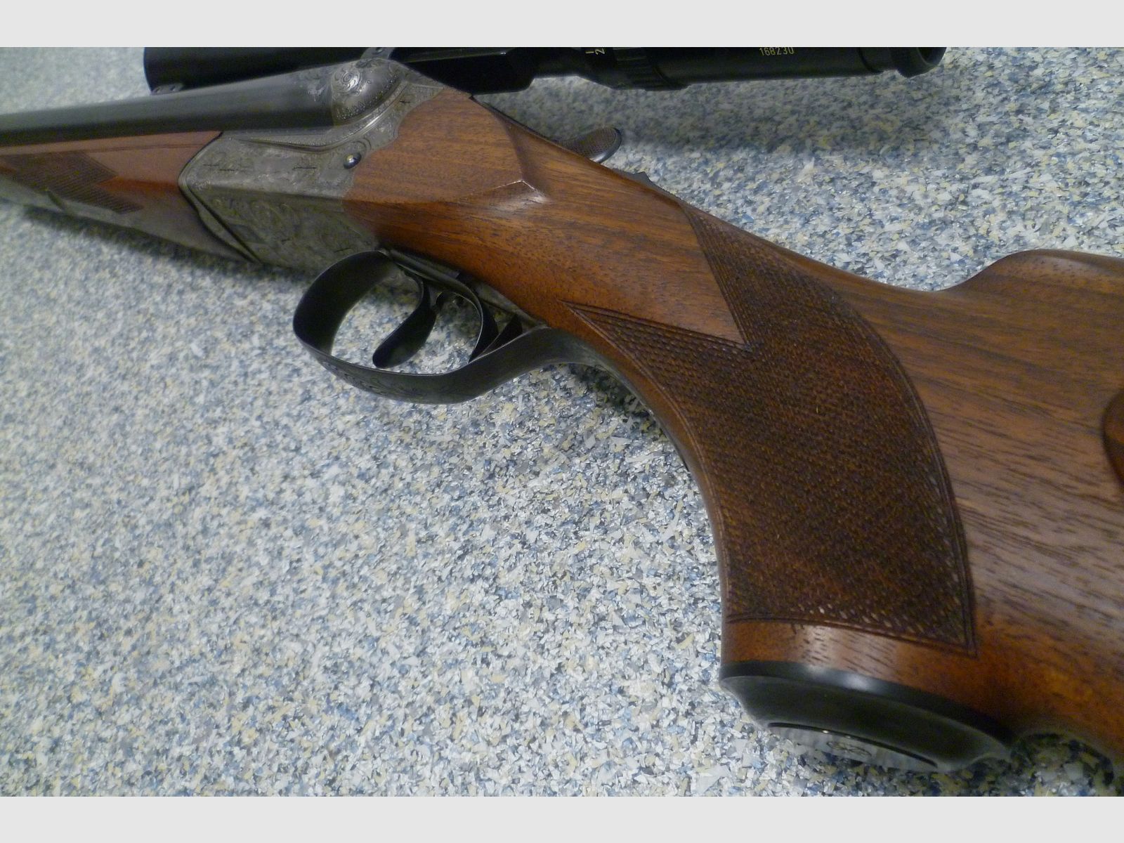 Breech-loading shotgun Bühag 12/70 & 8x57IRS