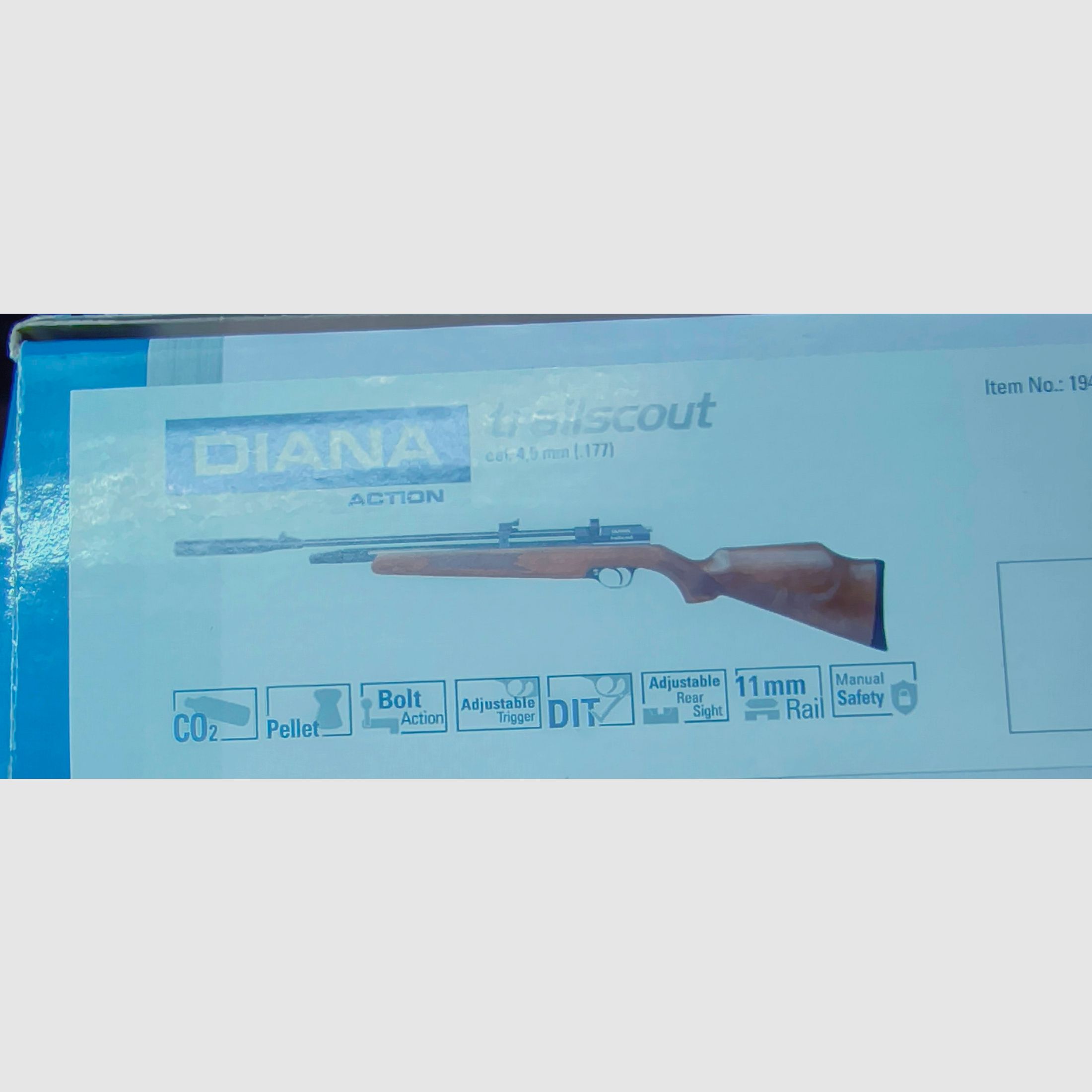 Diana Trailscout Wood Co2-Gewehr 4,5 mm Diabolo