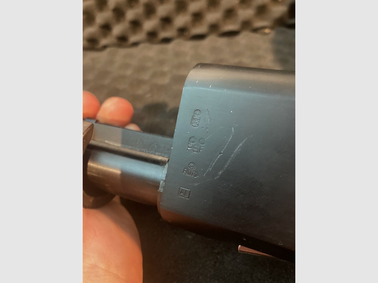 Fabarm SDASS fusil à répétition à crosse avant, 12/70, tir renforcé (porteur de pièces de rechange ou reconstruction) WHB92