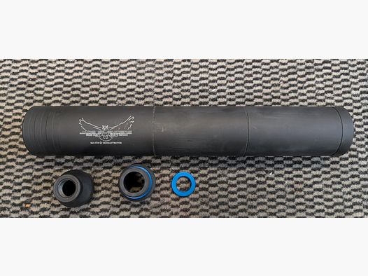 Jads Silencers .50 Megalodon Challenger HP Max Silencer