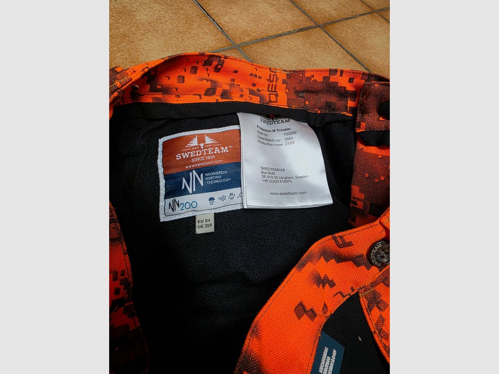 Swedteam Protection size 54 like new