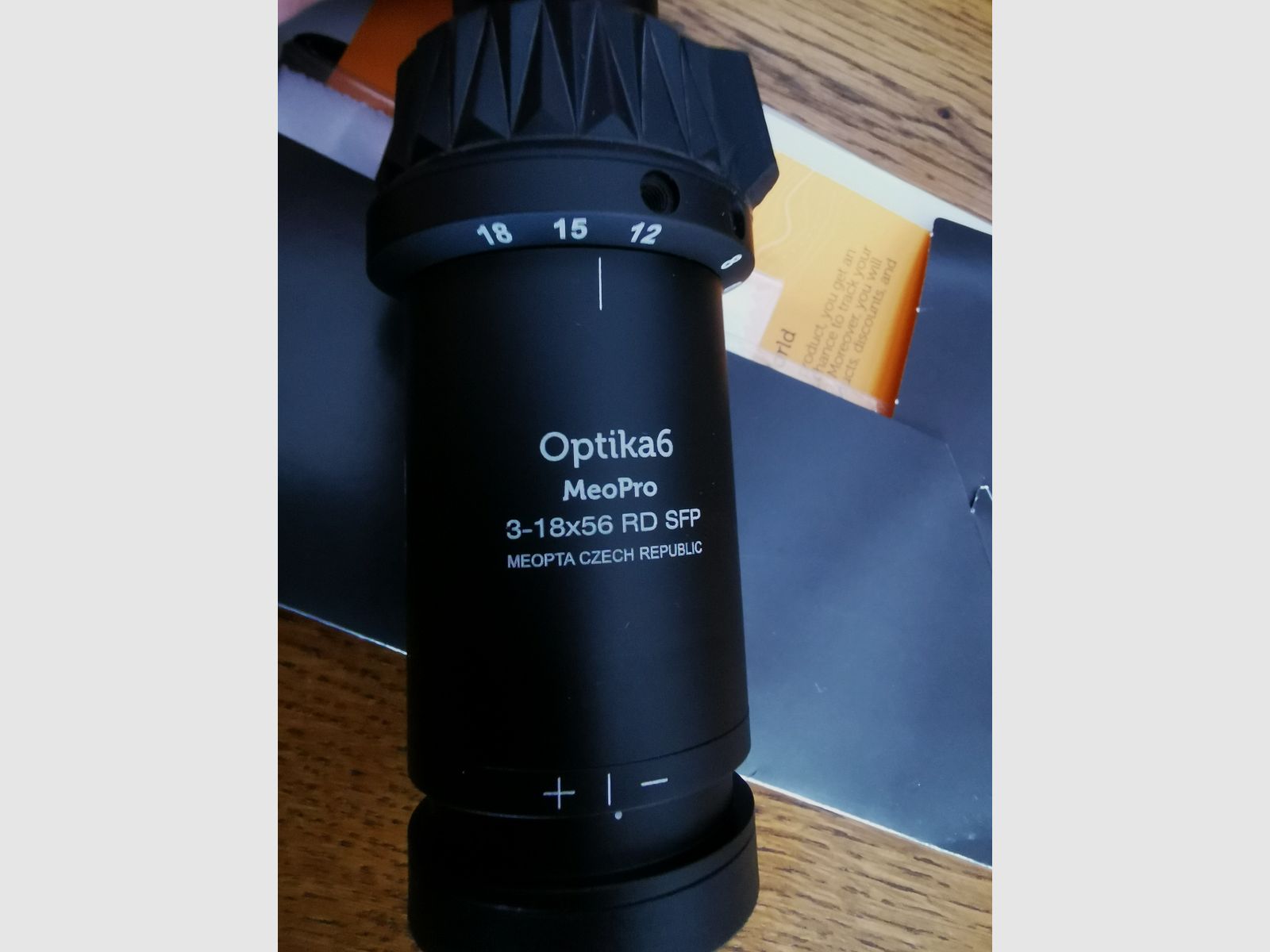 Meopta Optika6 3-18x56 RD SFP 4K