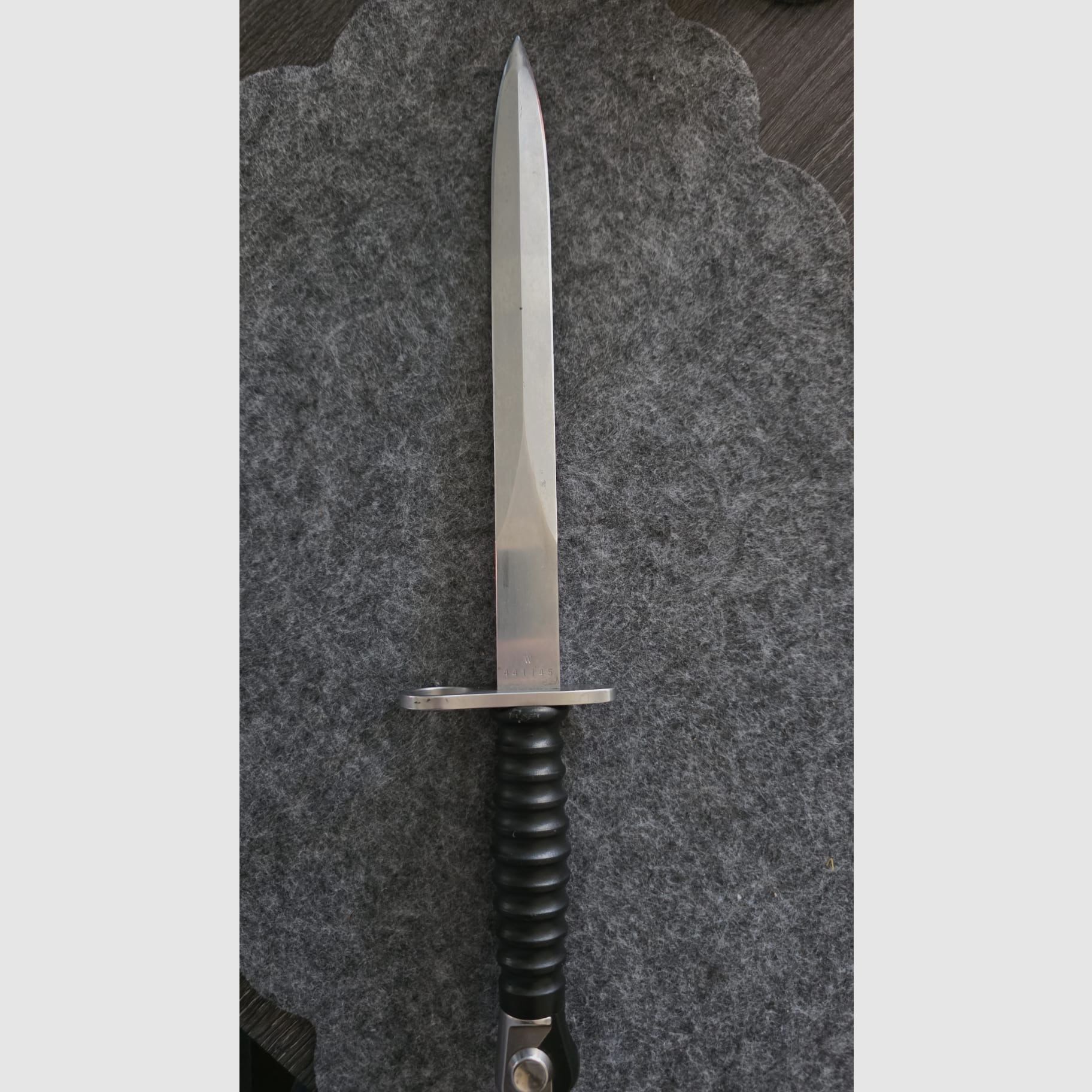 Swiss bayonet Stgw 57 – Manufacturer W+F Bern – Original military