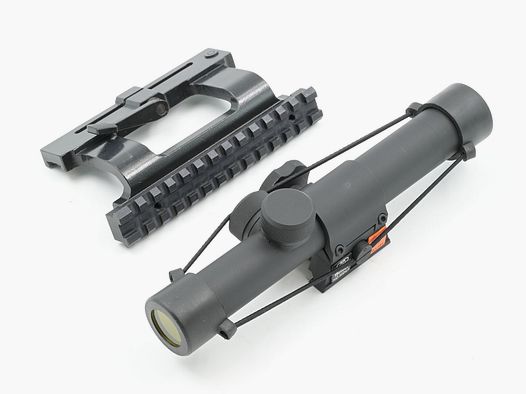 ZF ZRAK NO MO4A, 4×22, Crosshair, Beleuchtung Tritium, inkl. Ringe für Weaverschiene