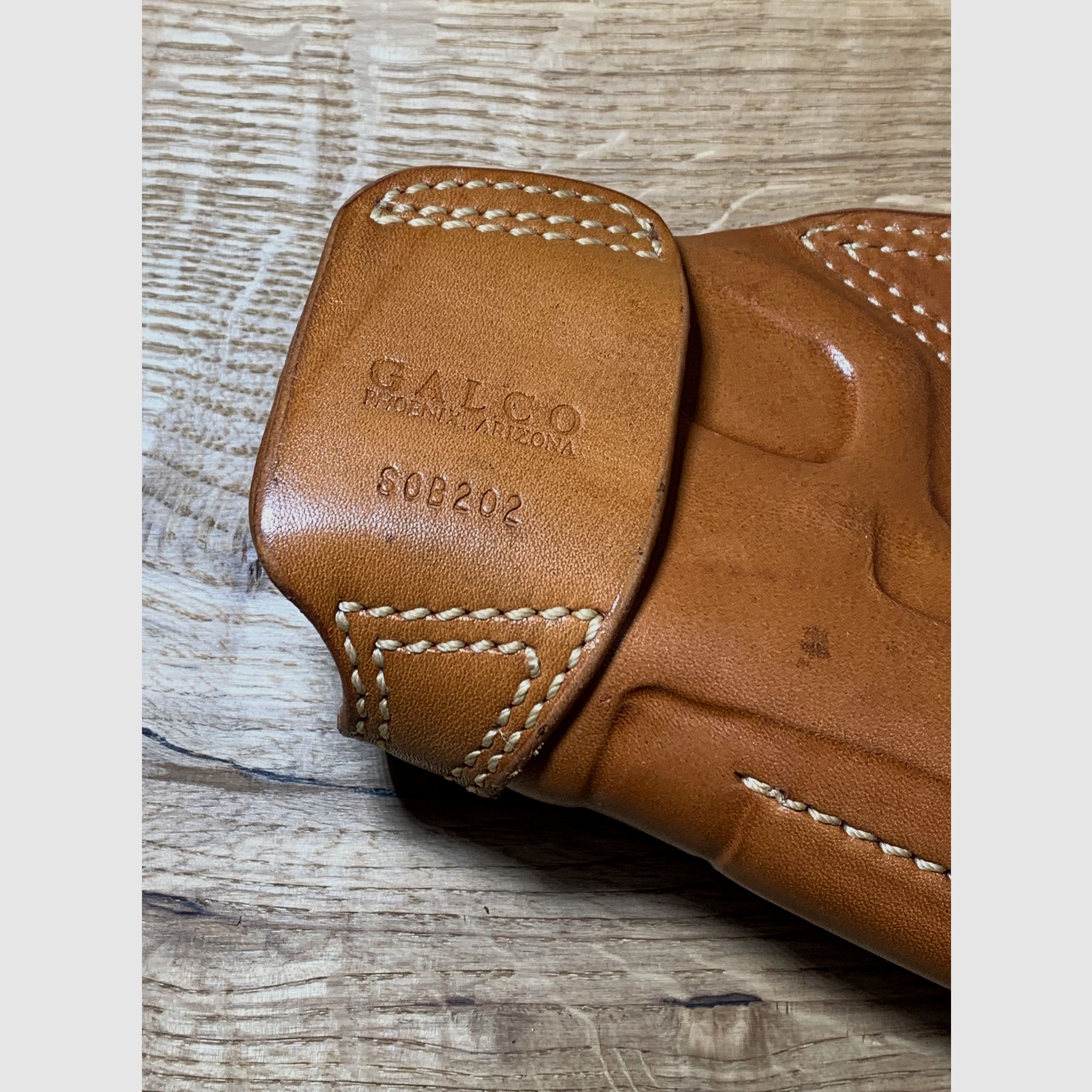 Galco S.O.B. leren holster geschikt voor de Beretta Mod. 92 /92F, ZONDER pistool