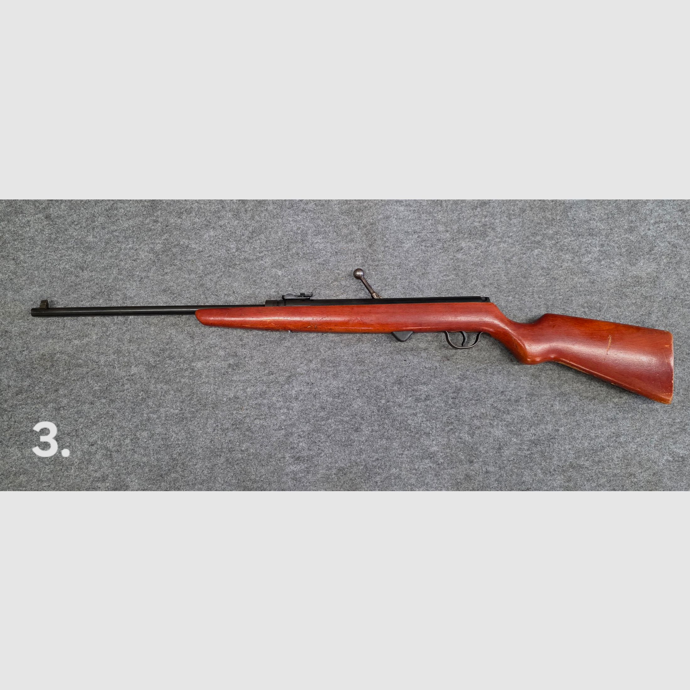 3.) Haenel 310 con disparador estándar cargador repetidor Kirmes 4.4mm carabina de aire