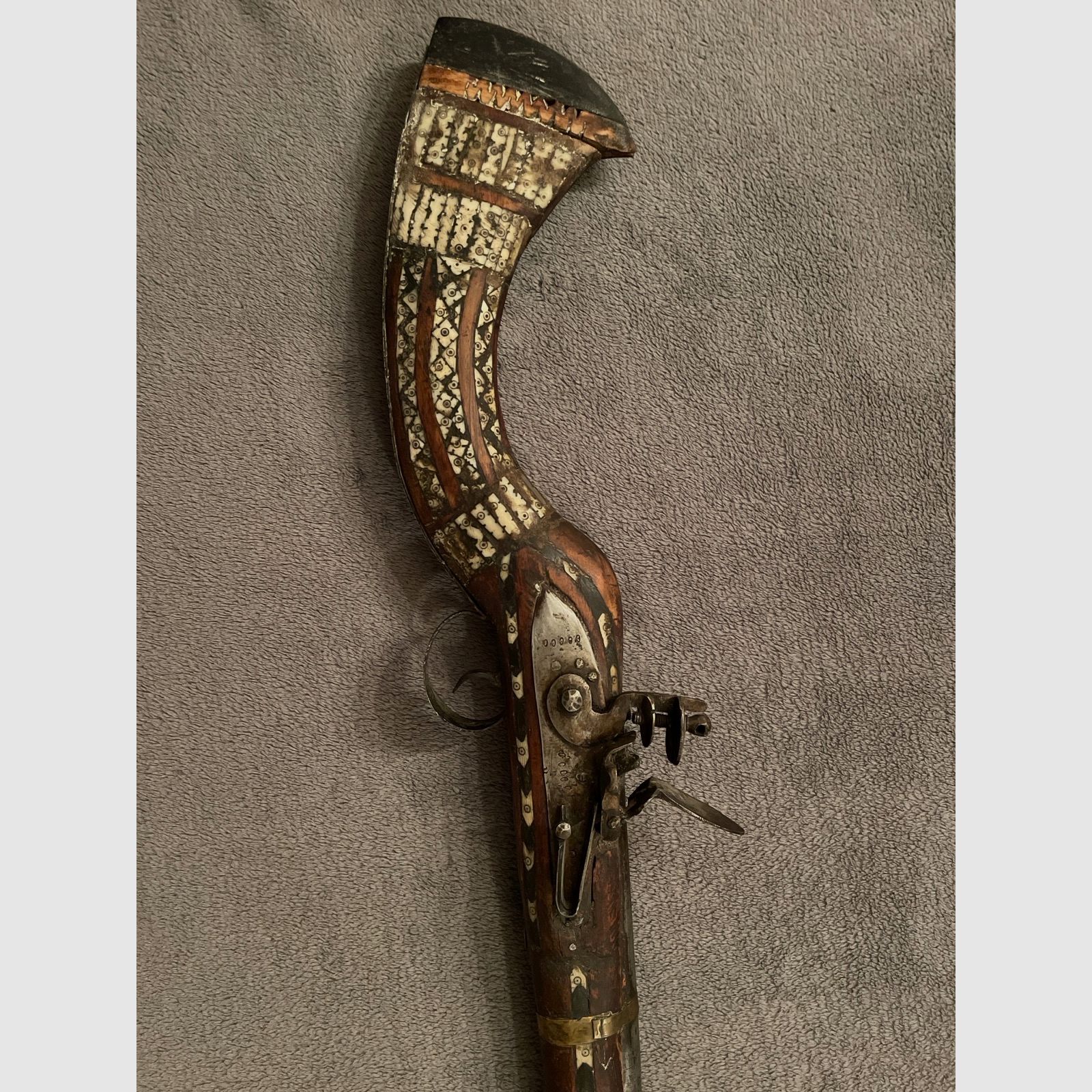 Rifle de caballería ca. siglo XIX. Afganistán