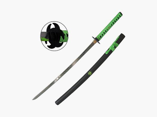 Katana zombie avec saya en bois