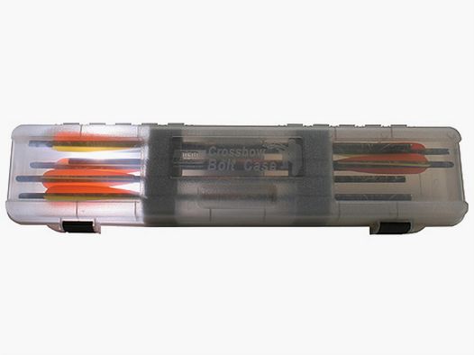 MTM Boîte à flèches pour arbalète BHCB-41 claire fumée pour 12 flèches de 23''