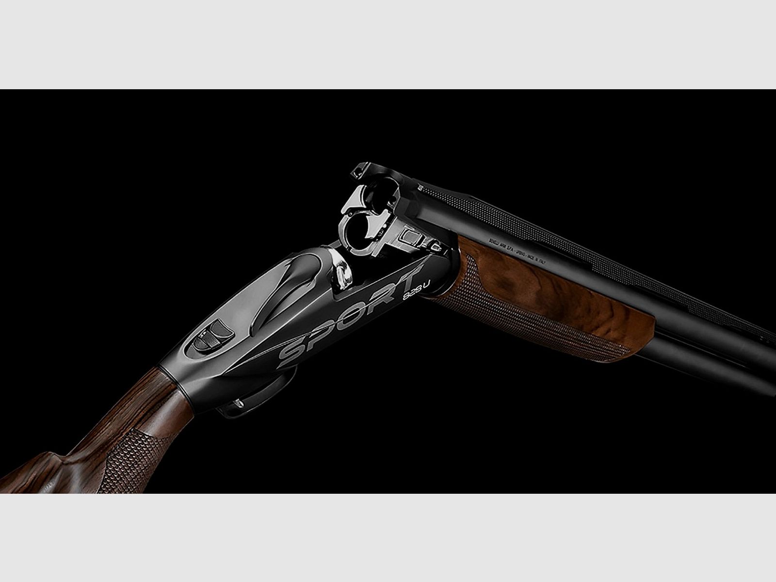 BENELLI bockdubbel Sport Mod. 828U Sport 12/76 looplengte 76 cm, afbeelding 4 van 4