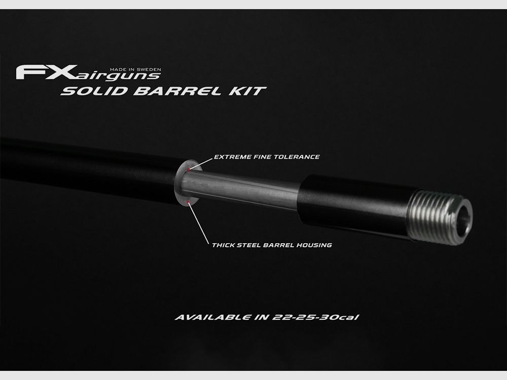 FX Airguns Barrel Kit FX Solid — 4.5 mm (.177) · 500, image 3 of 7