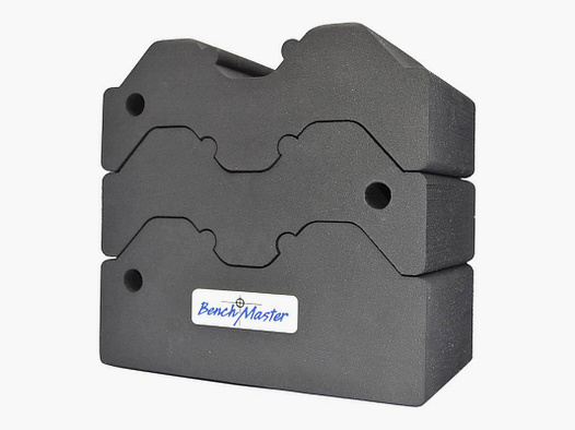 Benchmaster Gewehrauflag Adjustable 3 Piece Bench Block