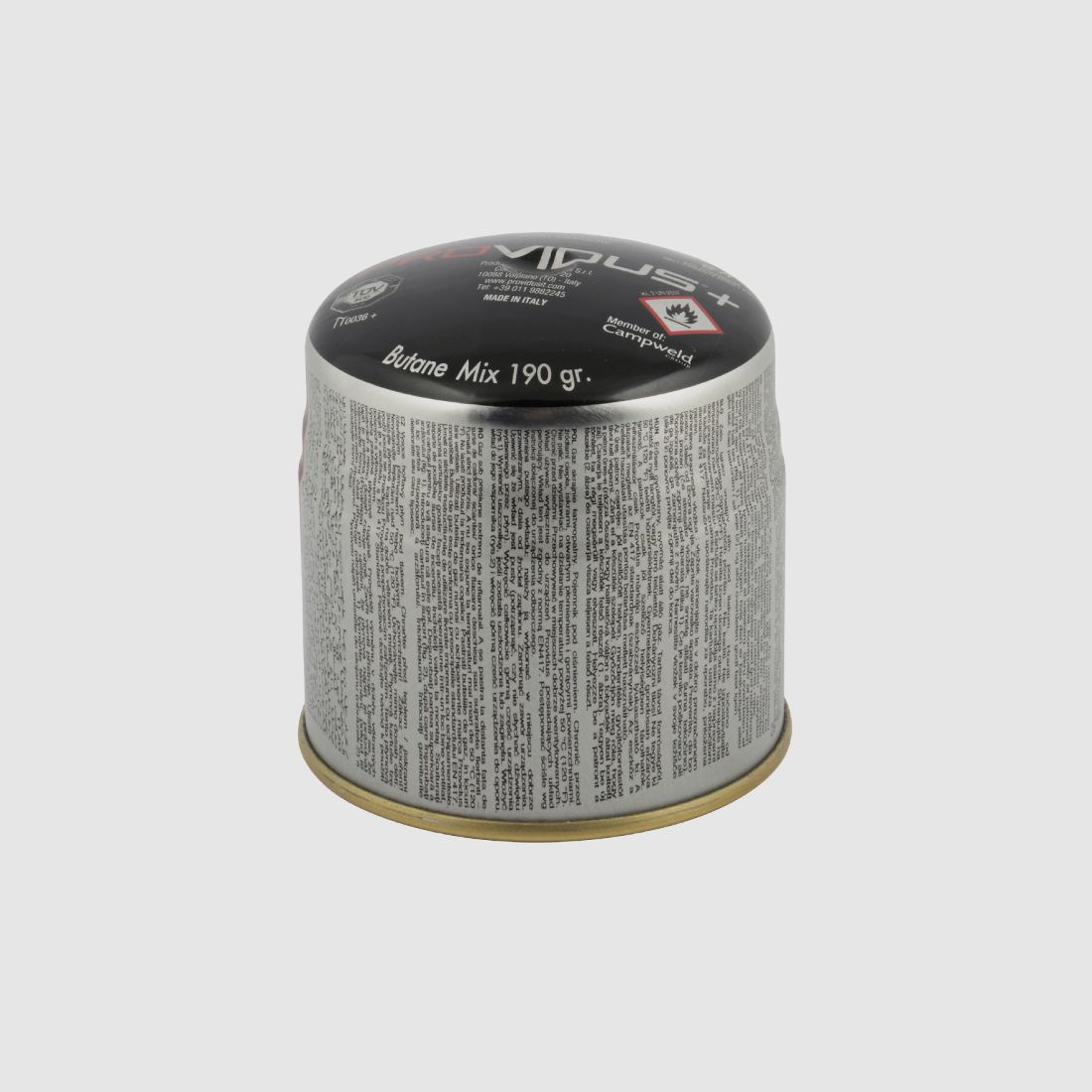 TGO Gaskartusche 190g UNIVERSAL ILL Version
