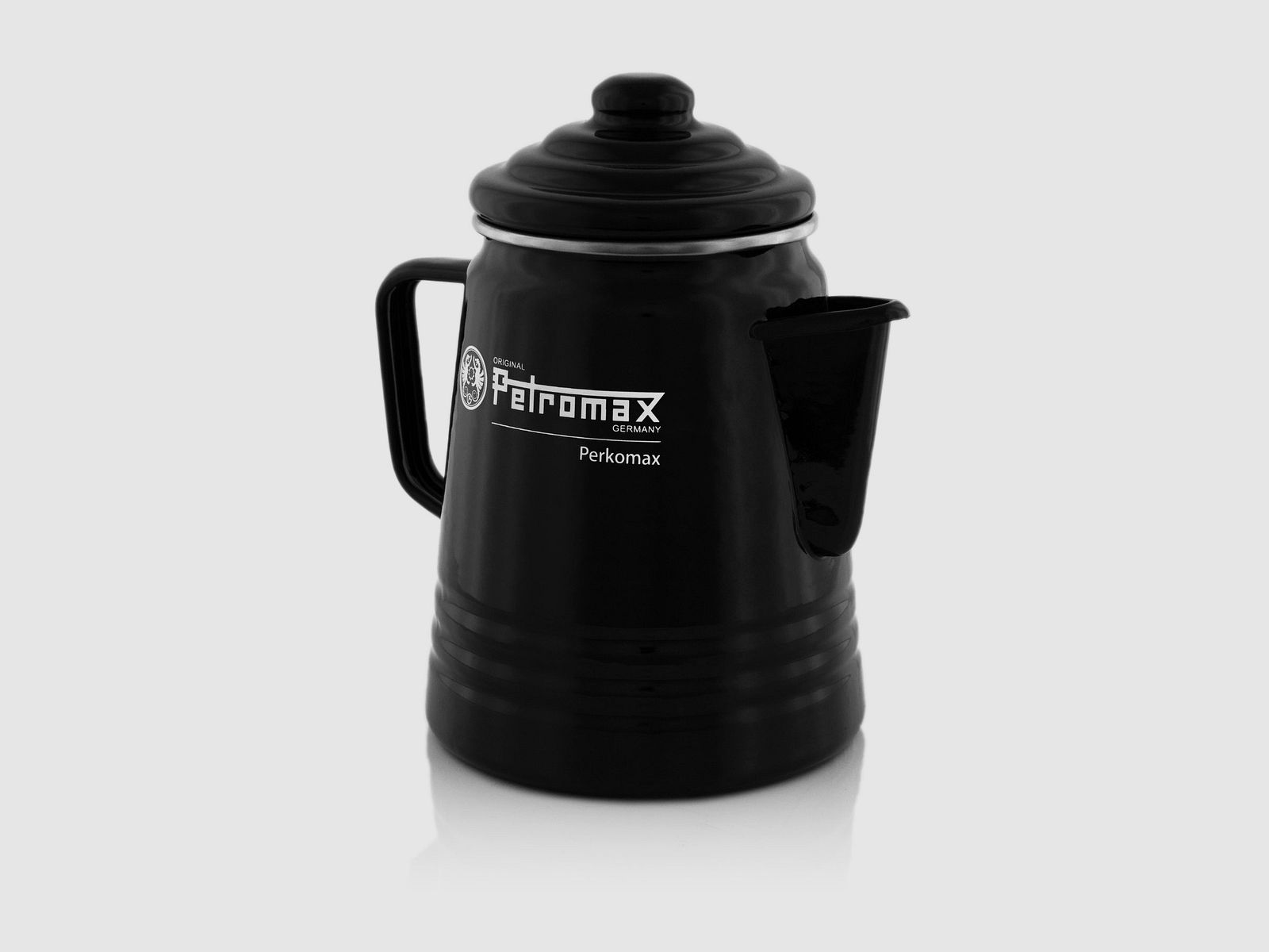 Petromax Emaille-Perkolator Perkomax Schwarz 1,3 l