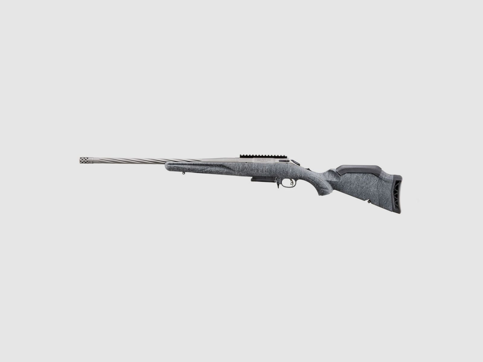 FUSIL – RUGER – AMERICAN® RIFLE GENERATION II CAL. 308 Win 20″ FB | Crosse Gris Éclaboussure Gen II American, image 6 sur 6