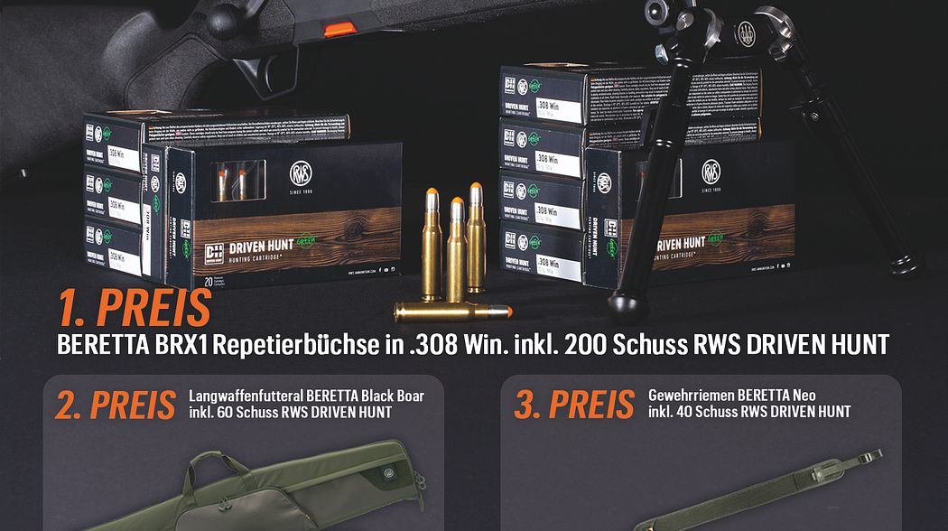 Beretta & RWS Gewinnspiel "Elevate Your Hunt"