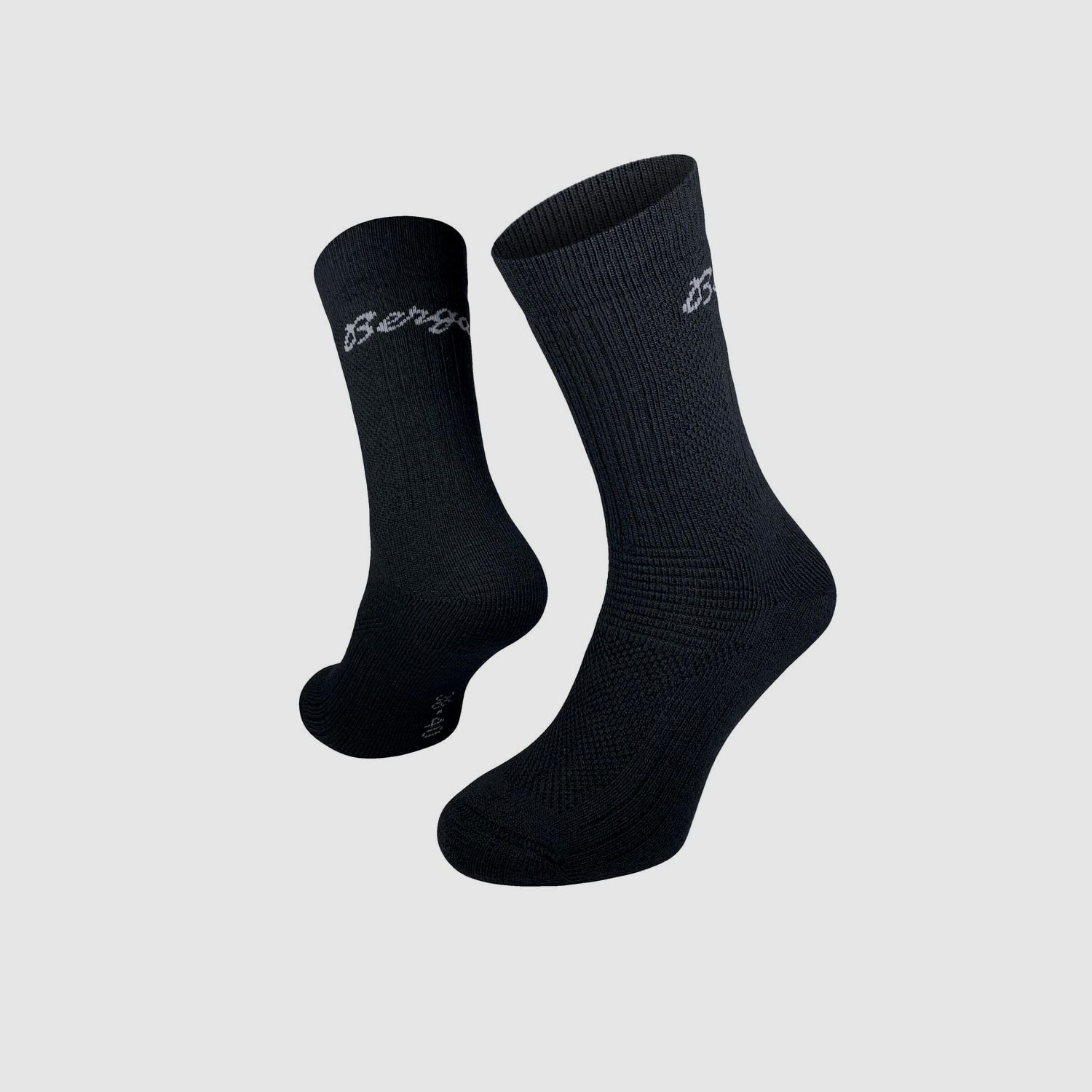 Bergans Allround Warm Merino Cushioned Sock Black 38-40