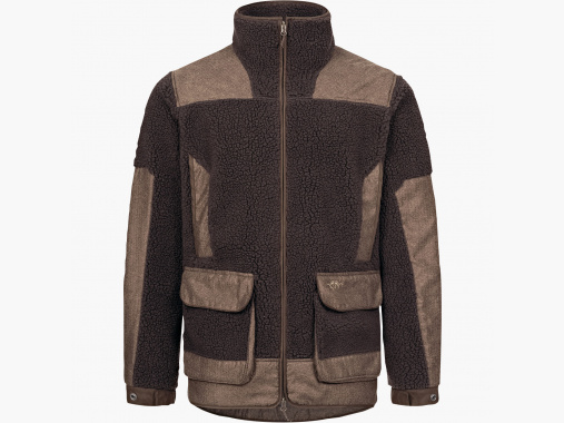 Blaser Herren Sherpa Fleece Jacke (Braun) | M