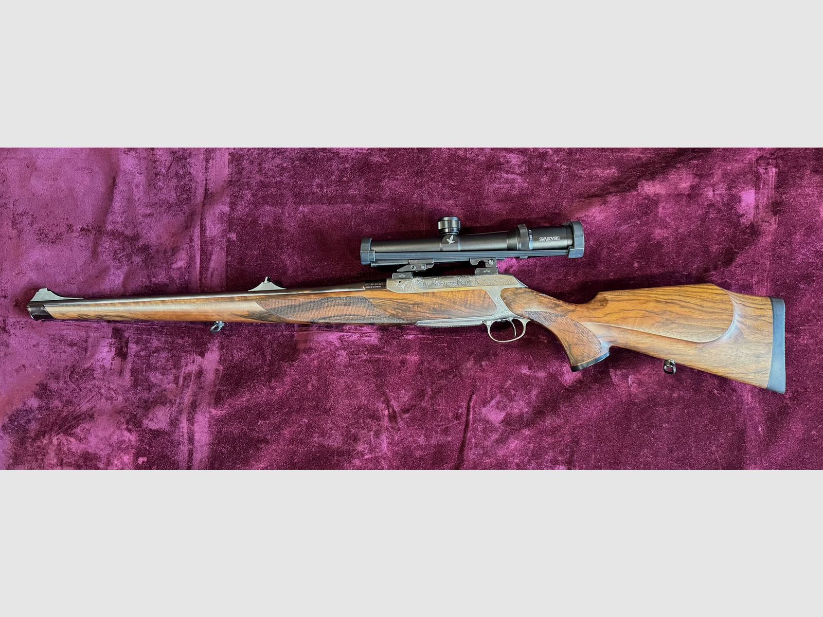 BOLT ACTION GEWEER SAUER 202L MET ALCI INGRAVING BEPERKTE SERIE, afbeelding 6 van 7