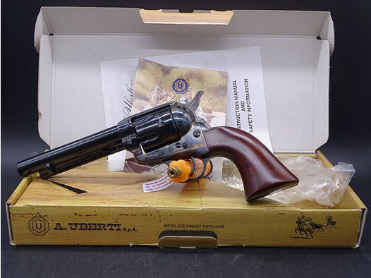 Uberti 1873 Cattleman 5 1/2 " calibre .22lr 12 cilindros de disparo 1873 Cattleman