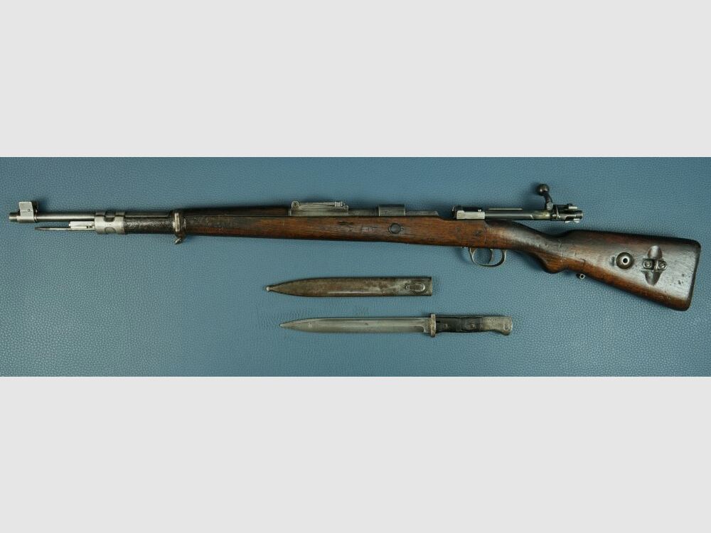 Mauser K98 Portugal contract 1937 + matching bayonet 8x57JS