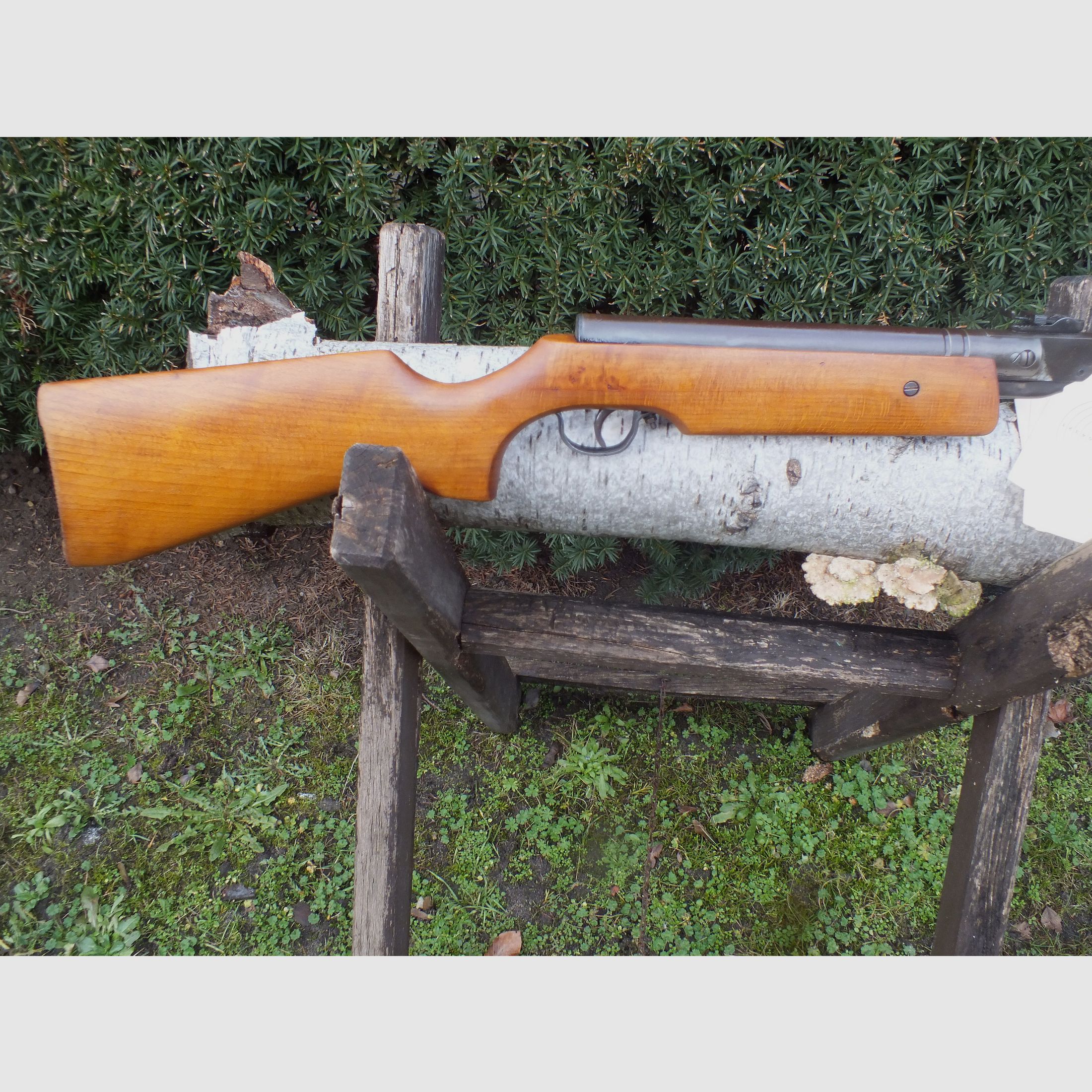 Luftgewehr Haenel 300- 3  mit Sportschaft  DDR