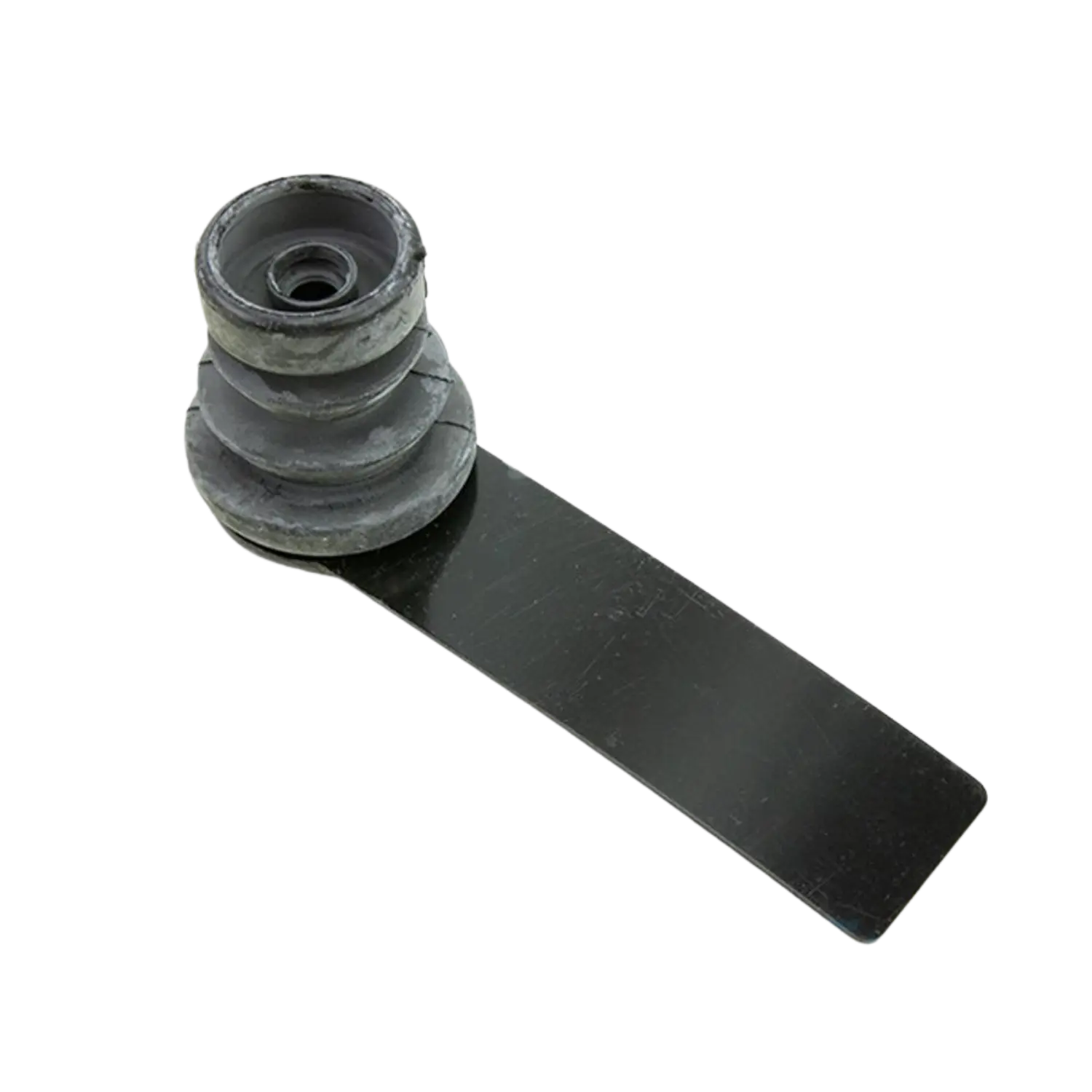 Gummiblende flexibel + Abdeckscheibe Schwarz