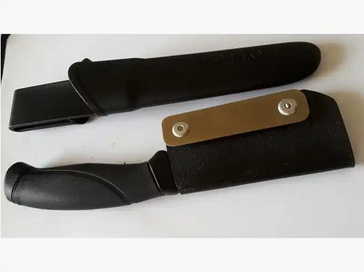 Black Kommando Mora 120, zwart, Kydex schede